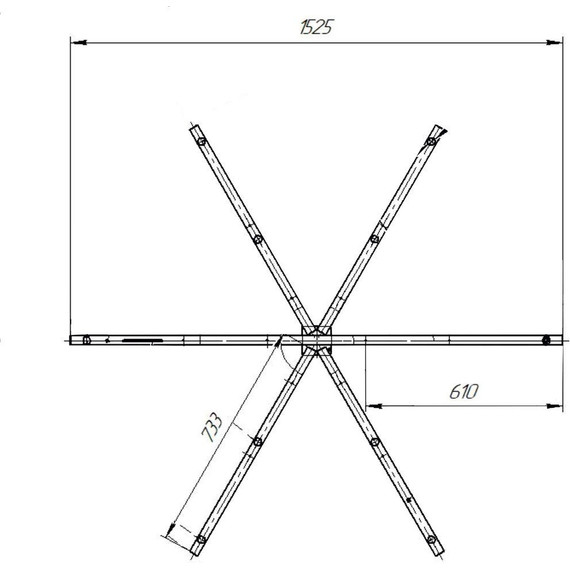 Каркас для ванны Aima Omega 180x180 см фото 2