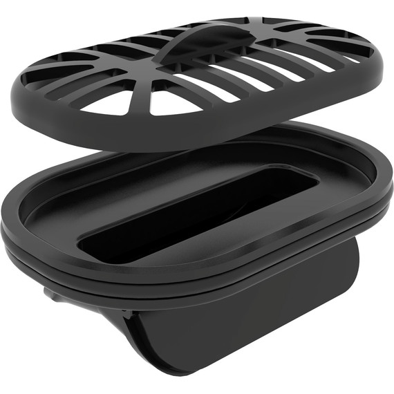 Трап Point Деметра 65 см PN50365B, чёрный матовый, Цвет производителя: чёрный матовый, Размер трапа: 650 фото 9