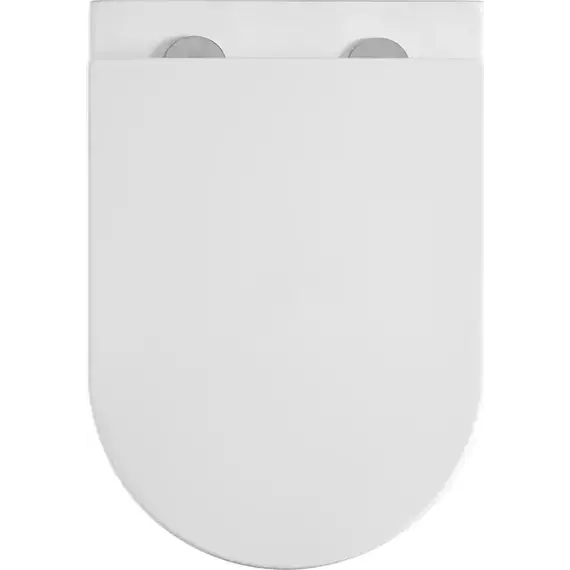 Унитаз подвесной безободковый Veconi Tondo Rimless VCN1-52R с крышкой микролифт фото 6