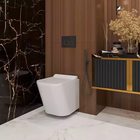 Унитаз подвесной безободковый Veconi Pulito Rimless VCN2-49R с крышкой микролифт фото 2