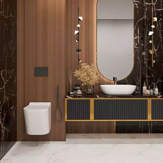 Унитаз подвесной безободковый Veconi Pulito Rimless VCN2-49R с крышкой микролифт фото 4