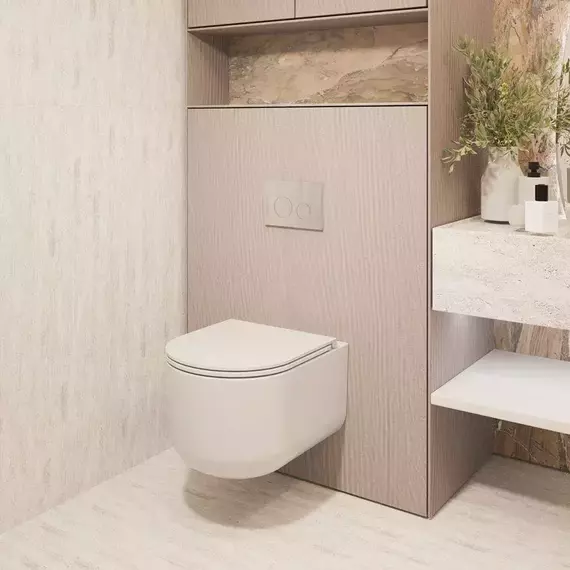 Унитаз подвесной безободковый Veconi Leggero Tornado VCN3-49T (Система смыва торнадо) с крышкой микролифт фото 3