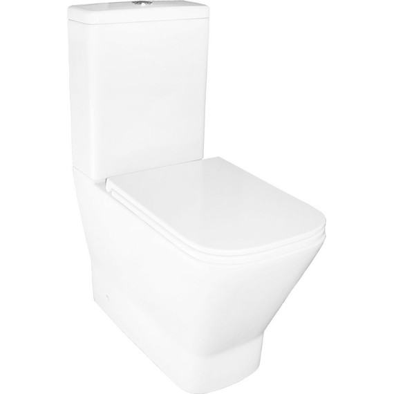 Унитаз-компакт безободковый Azario Joy AZ-2168-UQ3 с крышкой микролифт (система смыва Торнадо) - 3 Унитаз-компакт безободковый Azario Joy AZ-2168-UQ3 с крышкой микролифт (система смыва Торнадо) фото 3