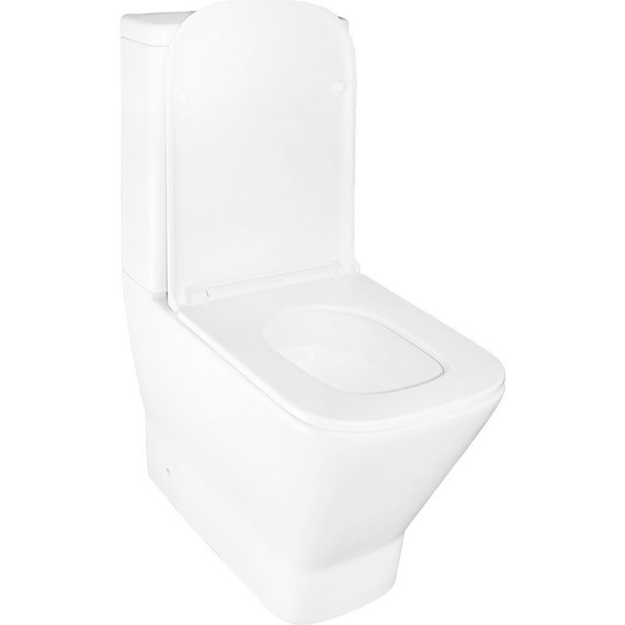 Унитаз-компакт безободковый Azario Joy AZ-2168-UQ3 с крышкой микролифт (система смыва Торнадо) - 4 Унитаз-компакт безободковый Azario Joy AZ-2168-UQ3 с крышкой микролифт (система смыва Торнадо) фото 4