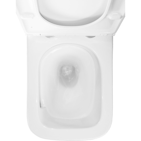 Унитаз-компакт безободковый Azario Joy AZ-2168-UQ3 с крышкой микролифт (система смыва Торнадо) - 9 Унитаз-компакт безободковый Azario Joy AZ-2168-UQ3 с крышкой микролифт (система смыва Торнадо) фото 9