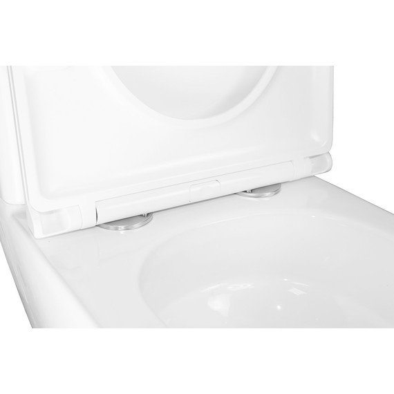 Унитаз-компакт безободковый Azario Joy AZ-2168-UQ3 с крышкой микролифт (система смыва Торнадо) - 10 Унитаз-компакт безободковый Azario Joy AZ-2168-UQ3 с крышкой микролифт (система смыва Торнадо) фото 10