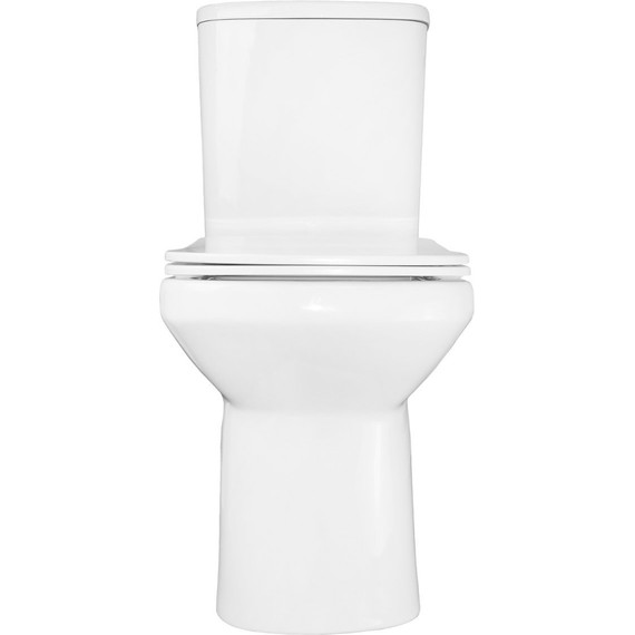 Унитаз-компакт безободковый Azario Wandy AZ-56D с тонкой крышкой микролифт фото 11