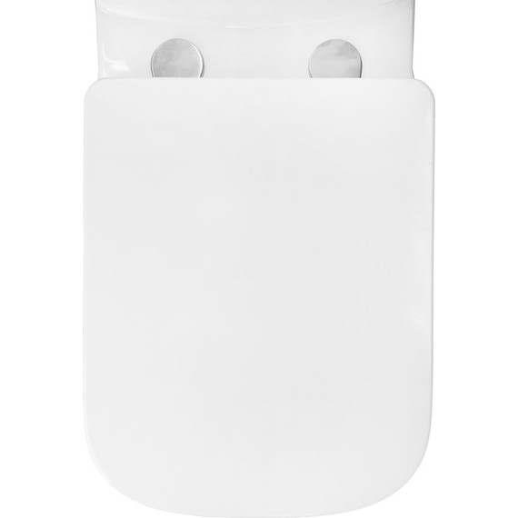 Унитаз-компакт безободковый Azario Wandy AZ-56D с тонкой крышкой микролифт фото 8