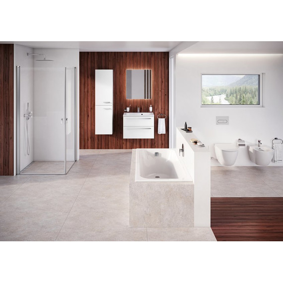 Ванна акриловая Ravak Chrome Slim 180х80 см CE21300000 фото 7