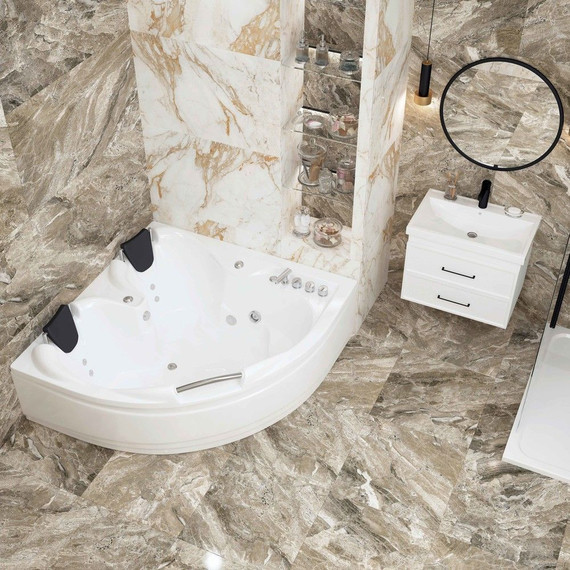 Ванна гидромассажная EvaGold 150x150 см OLB-826 фото 6