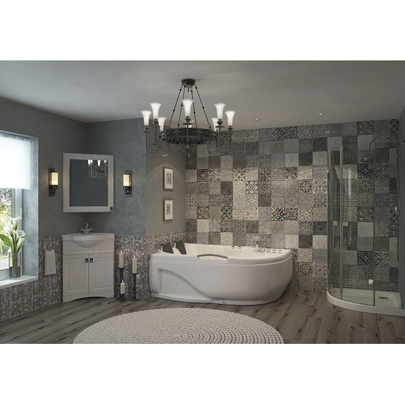 Ванна гидромассажная EvaGold 170x120 см L OLB-807 фото 4