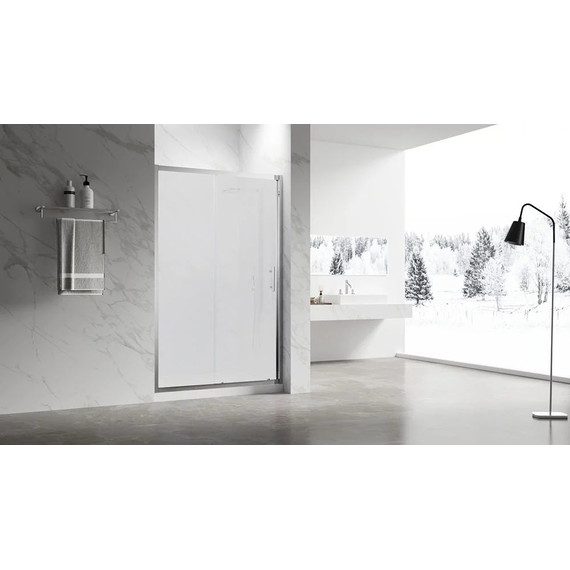 Душевая дверь Veconi Vianno 130 см VN55M-130-07-C8, хром/матовое - 2 Душевая дверь Veconi Vianno 130 см VN55M-130-07-C8, хром/матовое фото 2