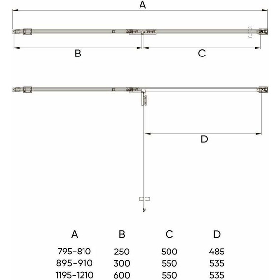Душевая дверь Veconi Vianno 90 см VN73RG/L-90-06-C4, золото/матовое - 3 Душевая дверь Veconi Vianno 90 см VN73RG/L-90-06-C4, золото/матовое фото 3