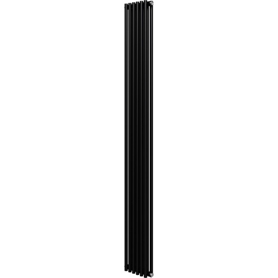 Вертикальный радиатор Royal Thermo Shift R22 C2180 260x1800 мм (6 секций) чёрный фото 