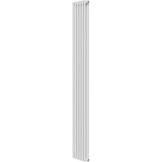 Вертикальный радиатор Royal Thermo Shift R22 C2180 260x1800 мм (6 секций) белый фото 