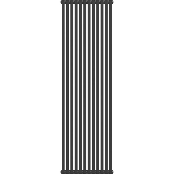 Вертикальный радиатор Royal Thermo Shift Q30 C2180 540x1800 мм (12 секций) чёрный фото 2
