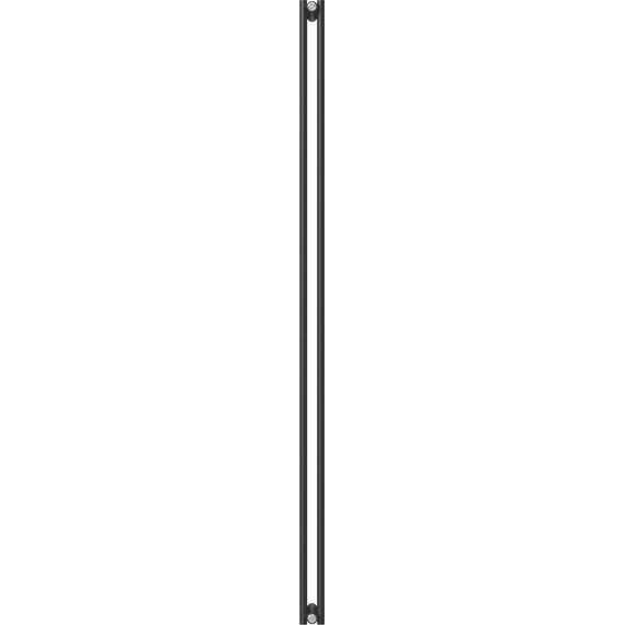 Вертикальный радиатор Royal Thermo Shift R22 C2180 180x1800 мм (4 секции) чёрный фото 3