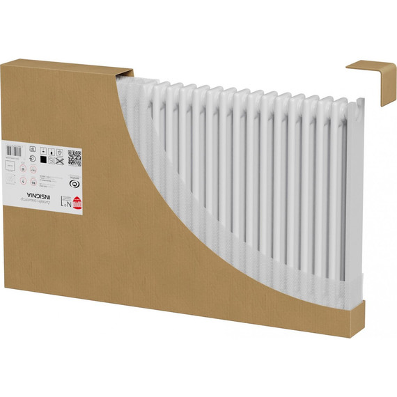 Вертикальный радиатор Royal Thermo Insignia VC3180 290x1800 мм (6 секций) фото 4