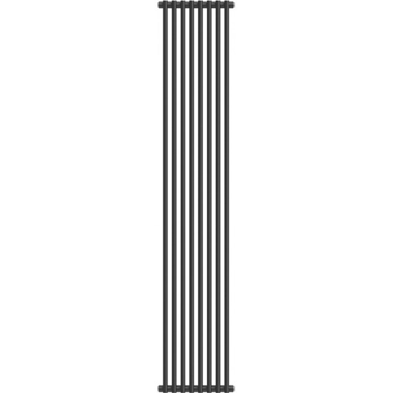 Вертикальный радиатор Royal Thermo Shift R22 C2180 340x1800 мм (8 секций) чёрный фото 2