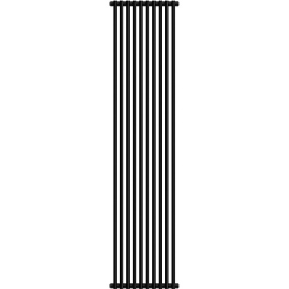 Вертикальный радиатор Royal Thermo Shift R22 C2180 420x1800 мм (10 секций) чёрный фото 2