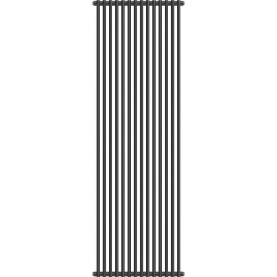 Вертикальный радиатор Royal Thermo Shift R22 C2180 580x1800 мм (14 секций) чёрный фото 2