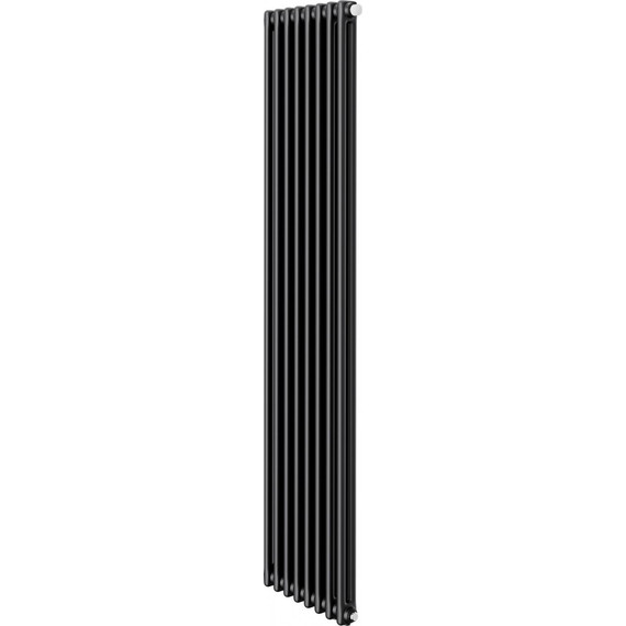 Вертикальный радиатор Royal Thermo Insignia VC2180 380x1800 мм (8 секций) чёрный фото 