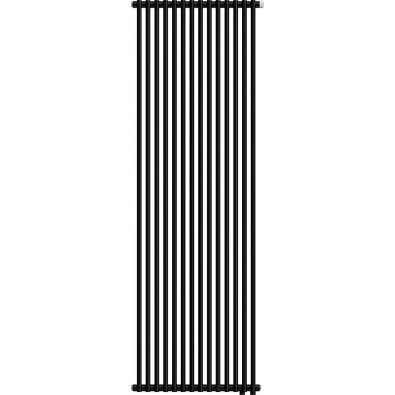 Вертикальный радиатор Royal Thermo Shift R22 VC2180 580x1800 мм (14 секций) чёрный фото 2
