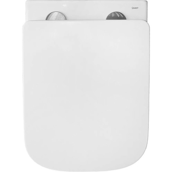 Инсталляция с подвесным унитазом комплект: Grohe Rapid SL 38772001 с подвесным безободковым унитазом Loranto Delphi 91343 сиденье микролифт, крепление, кнопка смыва хром (Система смыва торнадо) - 9 Инсталляция с подвесным унитазом комплект: Grohe Rapid SL 38772001 с подвесным безободковым унитазом Loranto Delphi 91343 сиденье микролифт, крепление, кнопка смыва хром (Система смыва торнадо) фото 9