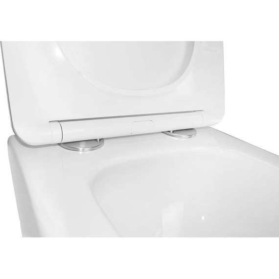 Инсталляция с подвесным унитазом комплект: Grohe Rapid SL 38772001 с подвесным безободковым унитазом Loranto Delphi 91343 сиденье микролифт, крепление, кнопка смыва хром (Система смыва торнадо) - 10 Инсталляция с подвесным унитазом комплект: Grohe Rapid SL 38772001 с подвесным безободковым унитазом Loranto Delphi 91343 сиденье микролифт, крепление, кнопка смыва хром (Система смыва торнадо) фото 10