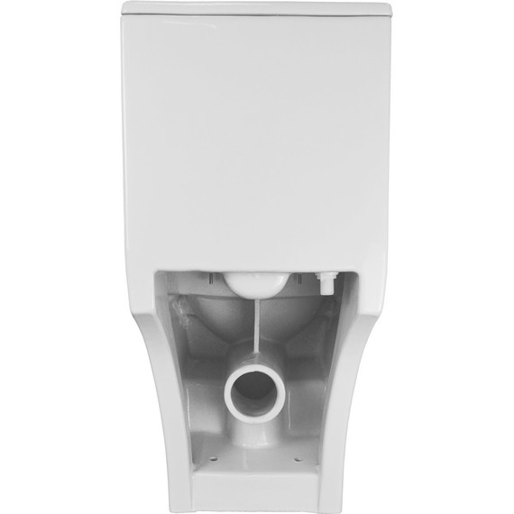 Унитаз-компакт безободковый Azario Terni AZ-8618T с крышкой микролифт (система смыва Торнадо) фото 14