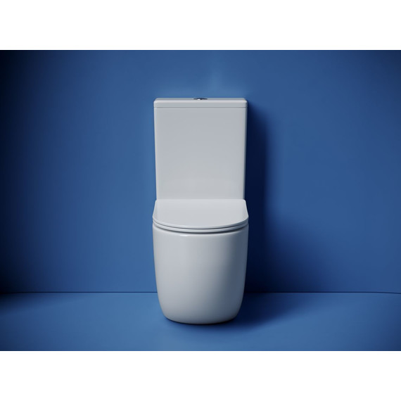 Унитаз-компакт Ceramicanova Metropol CN4001T с тонкой крышкой микролифт (система смыва Торнадо) - 5 Унитаз-компакт Ceramicanova Metropol CN4001T с тонкой крышкой микролифт (система смыва Торнадо) фото 5