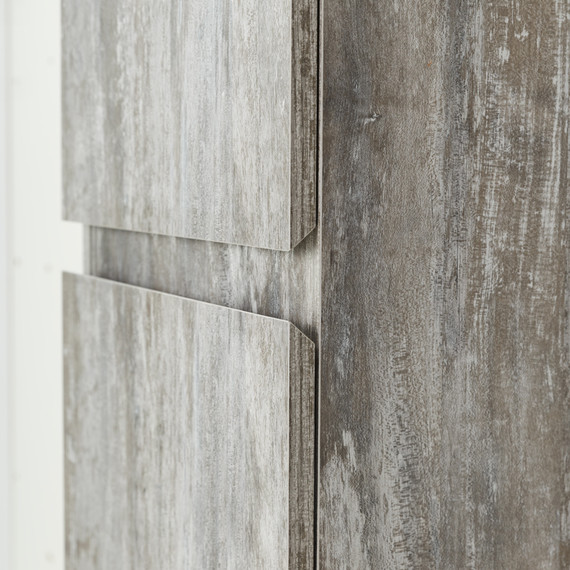 Пенал подвесной Cezares 40 см MOLVENO-1600-2A-SC-LG, legno grigio фото 4