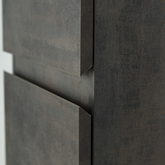 Пенал подвесной Cezares 40 см MOLVENO-1600-2A-SC-OSS, ossido фото 7