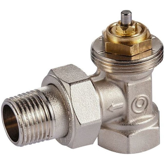 Вентиль термостатический угловой Royal Thermo 1/2" М30х1,5 фото 4