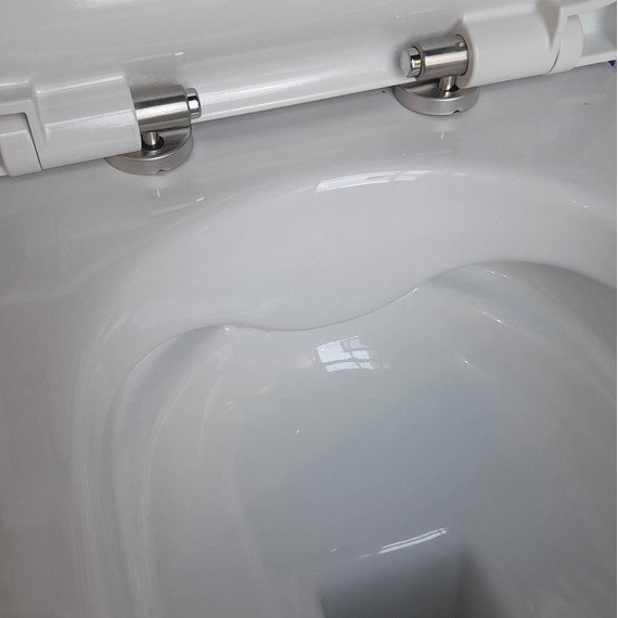 Унитаз подвесной безободковый Aquatek Поларис AQ0700-01 с тонкой крышкой микролифт - 8 Унитаз подвесной безободковый Aquatek Поларис AQ0700-01 с тонкой крышкой микролифт фото 8