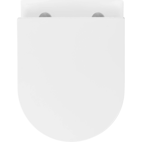 Унитаз подвесной безободковый Aquatek Классик AQ1112T-00 с крышкой микролифт (система смыва Торнадо) фото 4