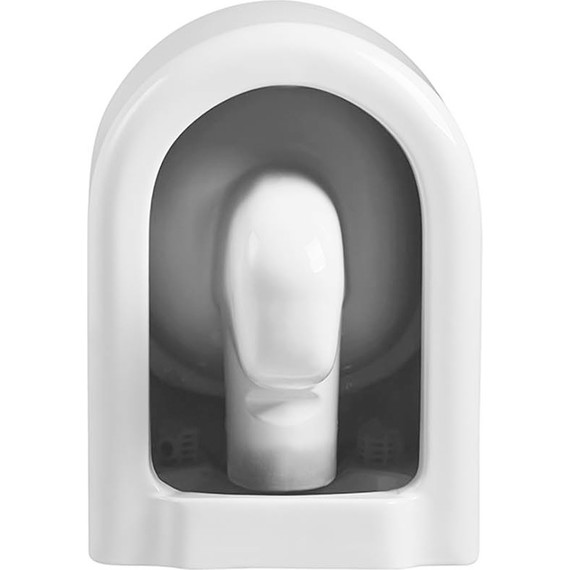 Унитаз подвесной безободковый Aquatek Мия AQ2004T-00 с крышкой микролифт (система смыва Торнадо) - 9 Унитаз подвесной безободковый Aquatek Мия AQ2004T-00 с крышкой микролифт (система смыва Торнадо) фото 9