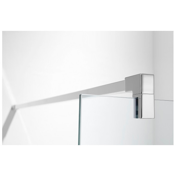 Душевая перегородка Aquatek Walk in 110 см AQ WIW 11020CH, хром/прозрачное фото 3