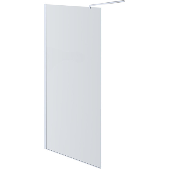 Душевая перегородка Aquatek Walk in 110 см AQ WIW 11020CH, хром/прозрачное фото 