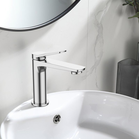 Смеситель для раковины BelBagno UNIQUE-LVM-CRM-W0 - 2 Смеситель для раковины BelBagno UNIQUE-LVM-CRM-W0 фото 2