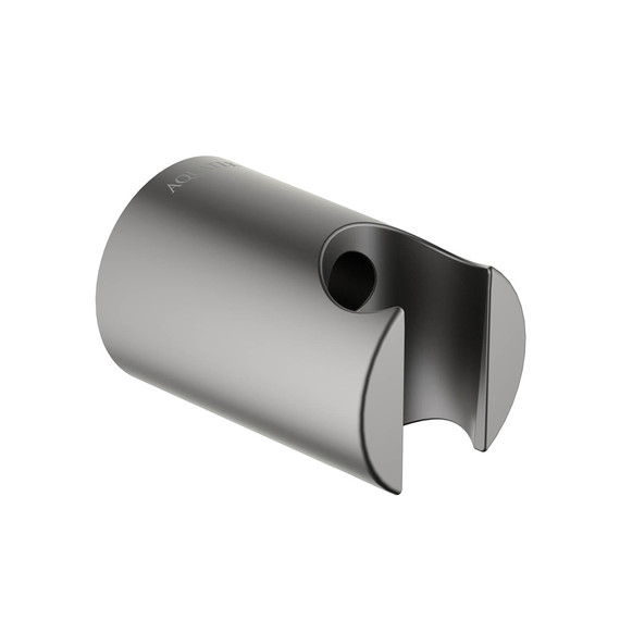 Держатель душевой лейки Aquatek AQ2404BGM, чёрный хром шлифованный фото 