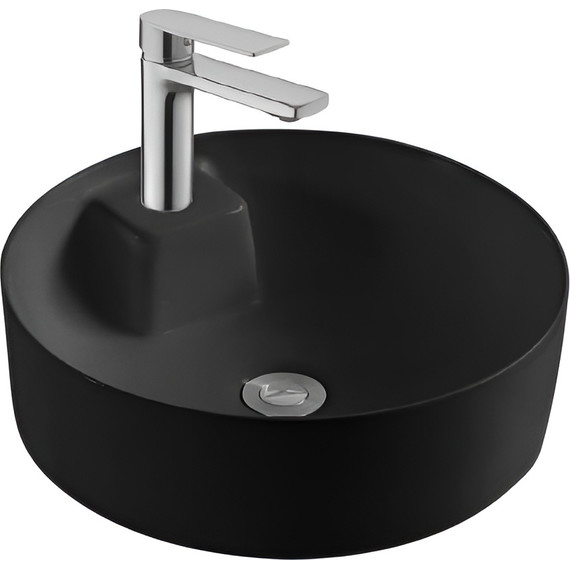 Раковина-чаша Aquatek Европа 40 см AQ5212-MB, чёрный матовый фото 