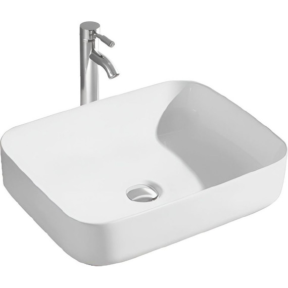 Раковина-чаша Aquatek Вега 50 см AQ5515-MW, белый матовый фото 