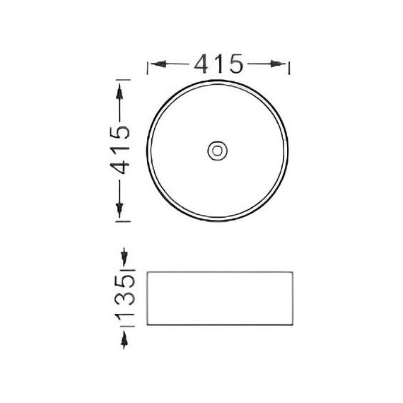 Раковина-чаша Aquatek Европа 41 см AQ5558-MG, серый - 5 Раковина-чаша Aquatek Европа 41 см AQ5558-MG, серый фото 5