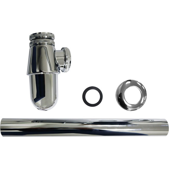 Сифон универсальный Azario G1 1/4 AZ-107-CHR фото 2