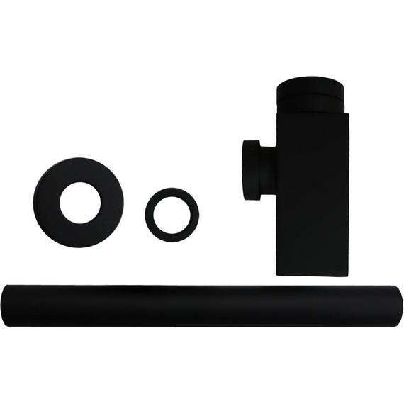 Сифон универсальный Azario G1 1/4 AZ-109-BL, чёрный фото 2