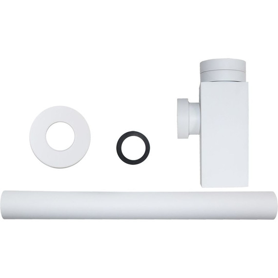 Сифон универсальный Azario G1 1/4 AZ-109-WHI, белый фото 2