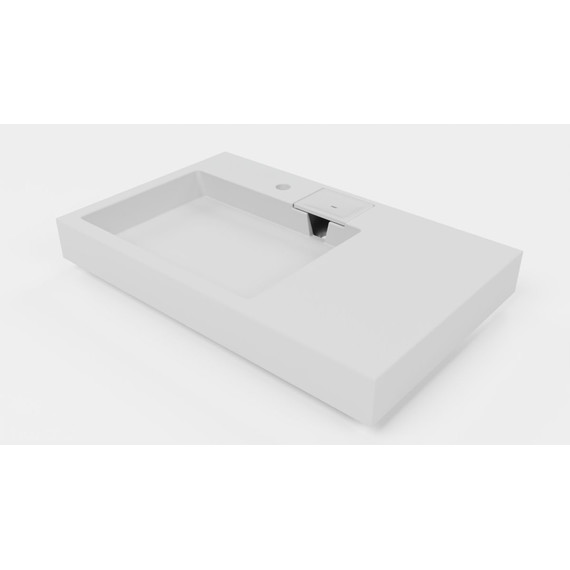 Раковина над стиральной машиной Azario Ritsa 80 см CS00093810 фото 3