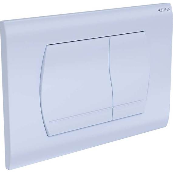 Кнопка смыва Aquatek KDI-0000046, белый фото 2