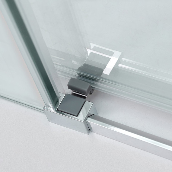 Душевая дверь Cezares 160 см DUET SOFT-M-BF-1-160-C-Cr (стекло 8 мм) хром/прозрачное фото 2